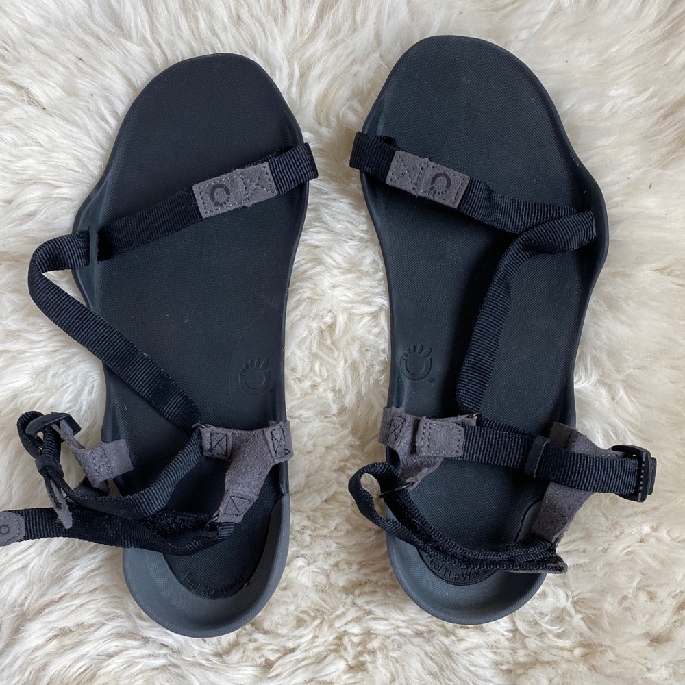 New, Xero Shoes, Barefoot Sport Sandal, Black, 10